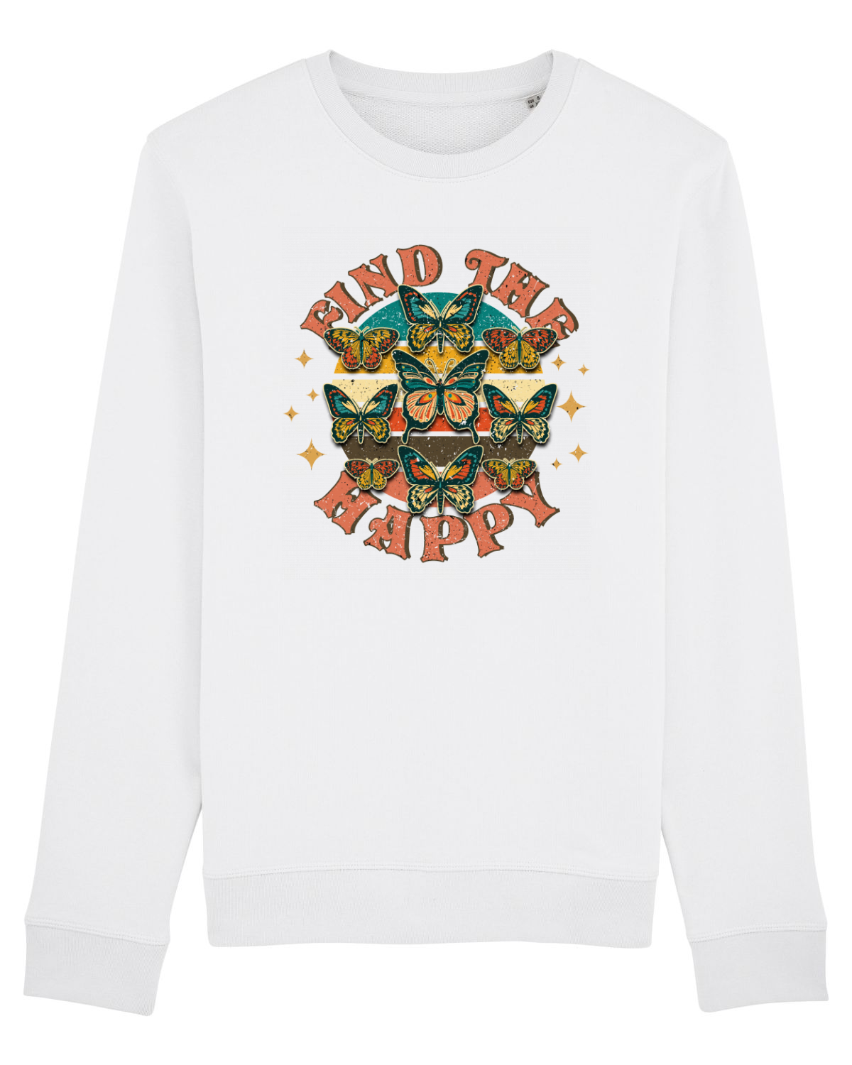 Bluză mânecă lungă Unisex Rise White