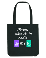 M-am născut în zodia Gemeni Sacoșă textilă