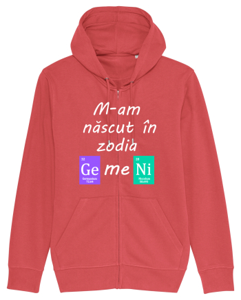 M-am născut în zodia Gemeni Carmine Red