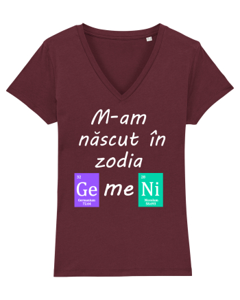 M-am născut în zodia Gemeni Burgundy