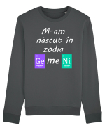 M-am născut în zodia Gemeni Bluză mânecă lungă Unisex Rise