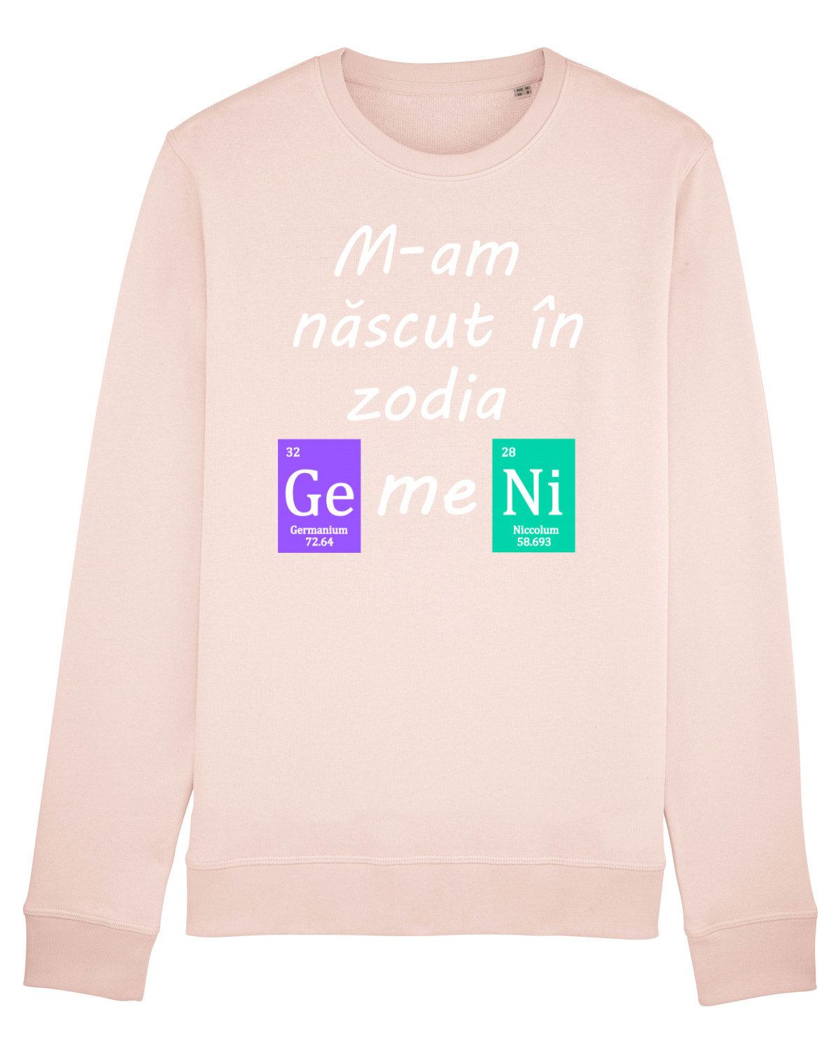 Bluză mânecă lungă Unisex Rise Candy Pink