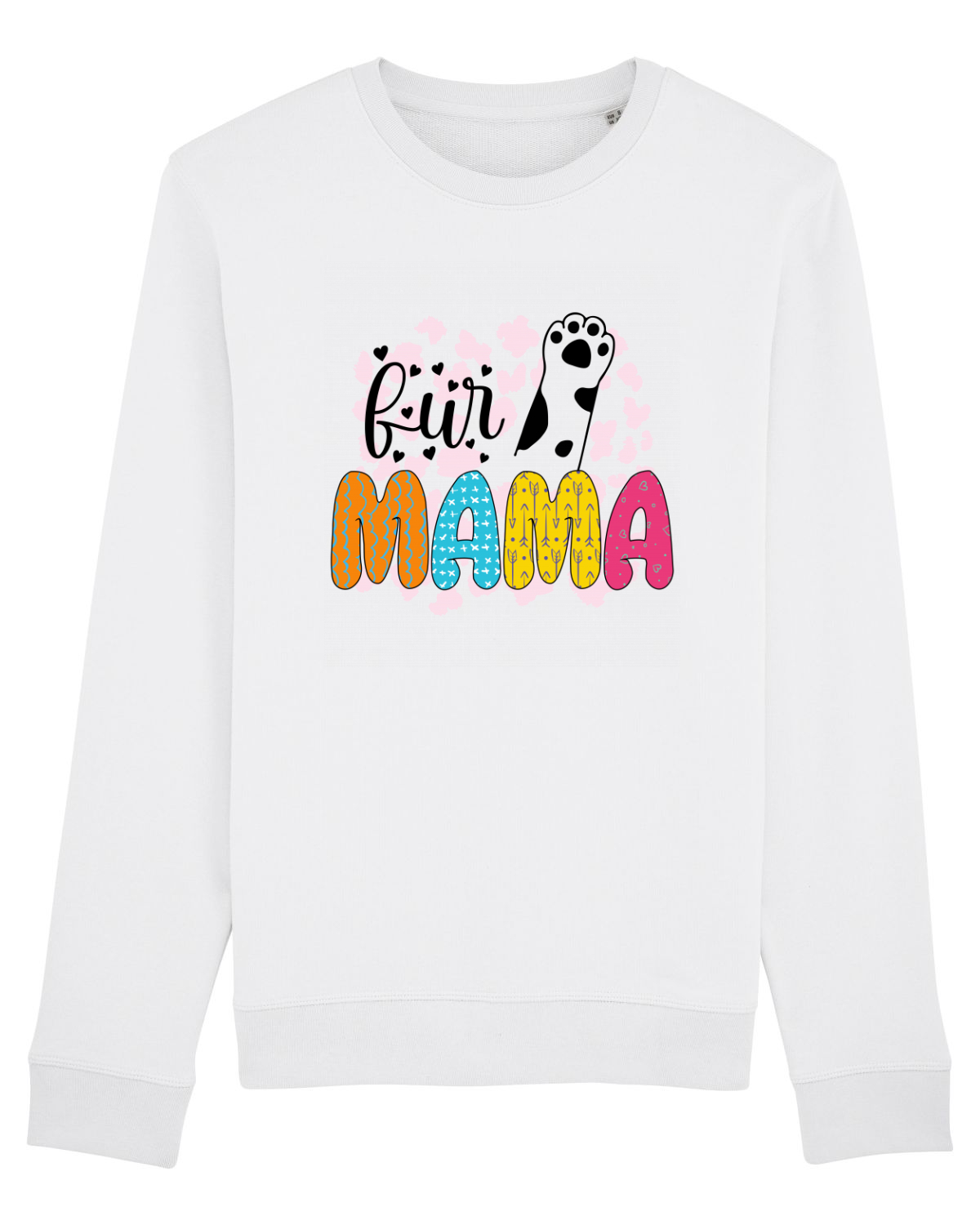 Bluză mânecă lungă Unisex Rise White