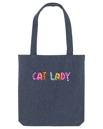 Cat Lady Midnight Blue