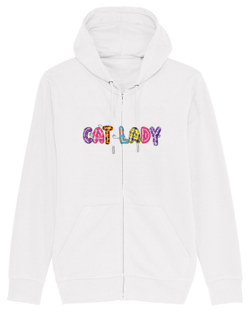 Cat Lady White