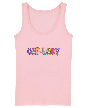 Cat Lady Cotton Pink