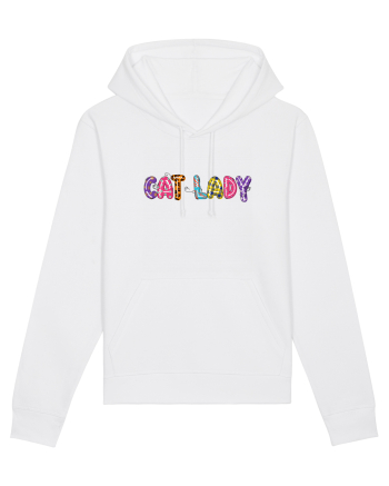 Cat Lady White