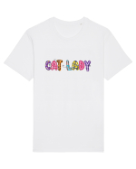 Cat Lady Tricou mânecă scurtă Unisex Rocker