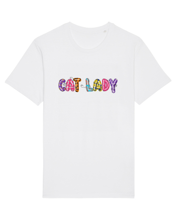 Cat Lady White