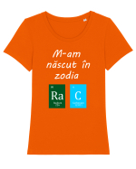 M-am născut în zodia Rac Tricou mânecă scurtă guler larg fitted Damă Expresser