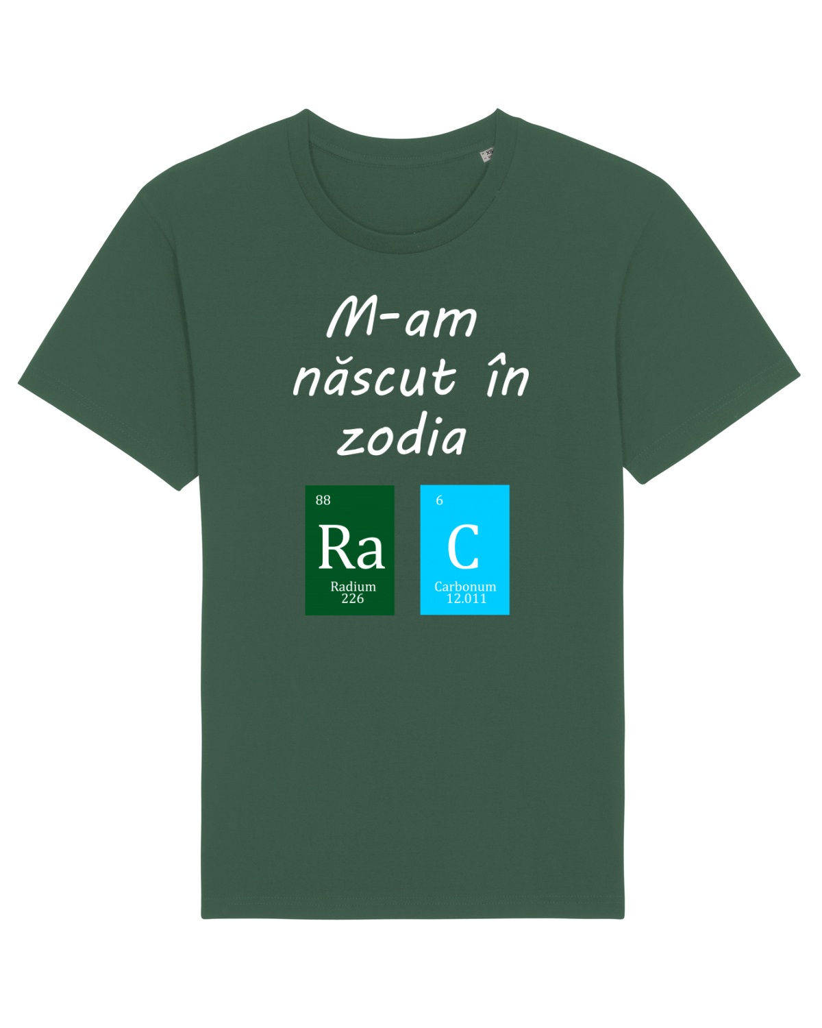 Tricou mânecă scurtă Unisex Rocker Bottle Green