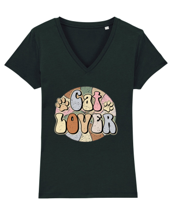 Cat Lover Black