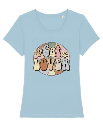 Cat Lover Sky Blue