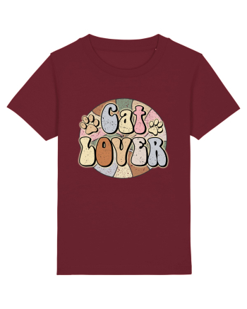 Cat Lover Burgundy