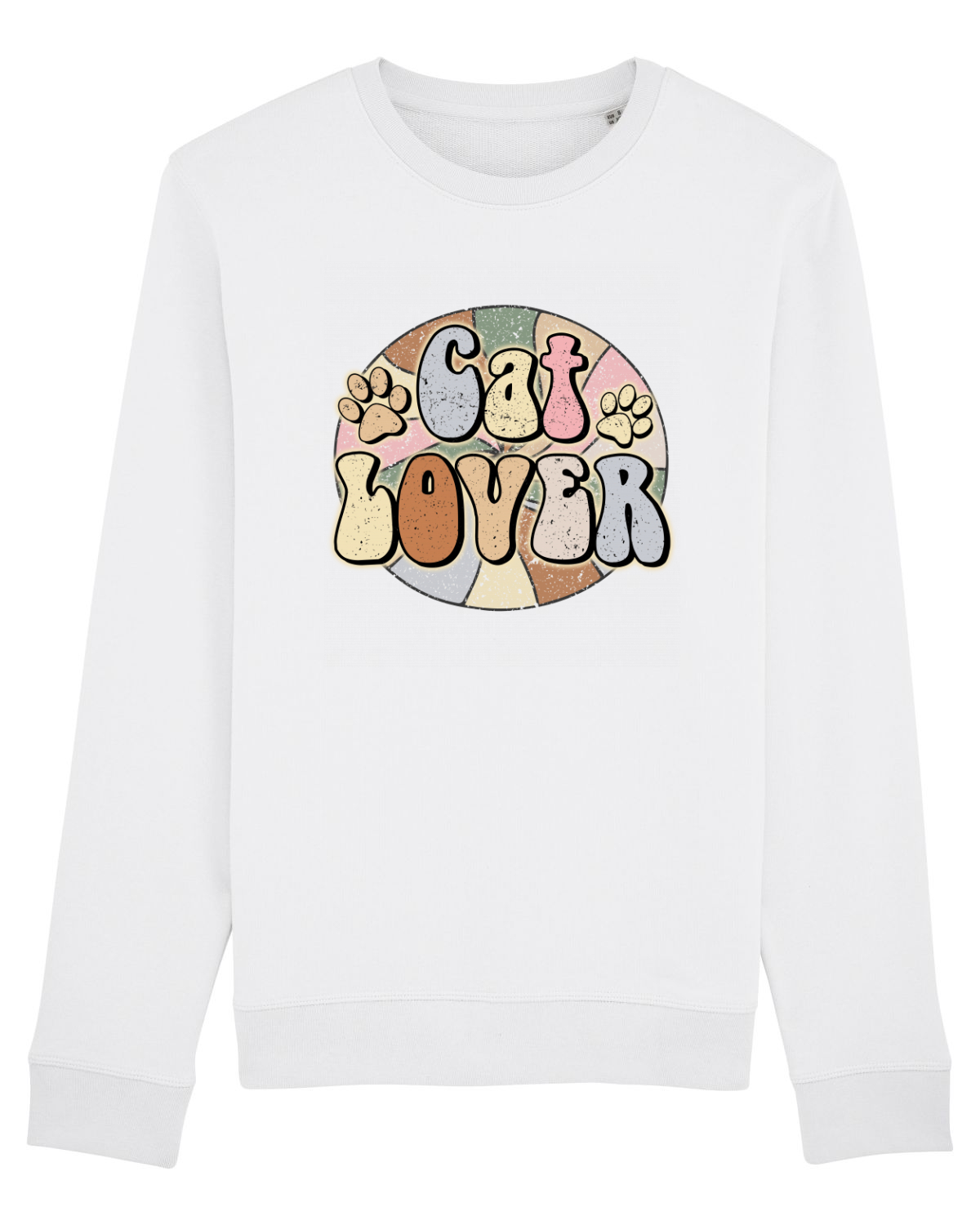 Bluză mânecă lungă Unisex Rise White