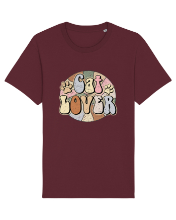 Cat Lover Burgundy