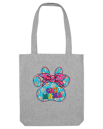 Cat Mama Heather Grey