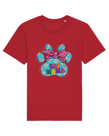 Cat Mama Red