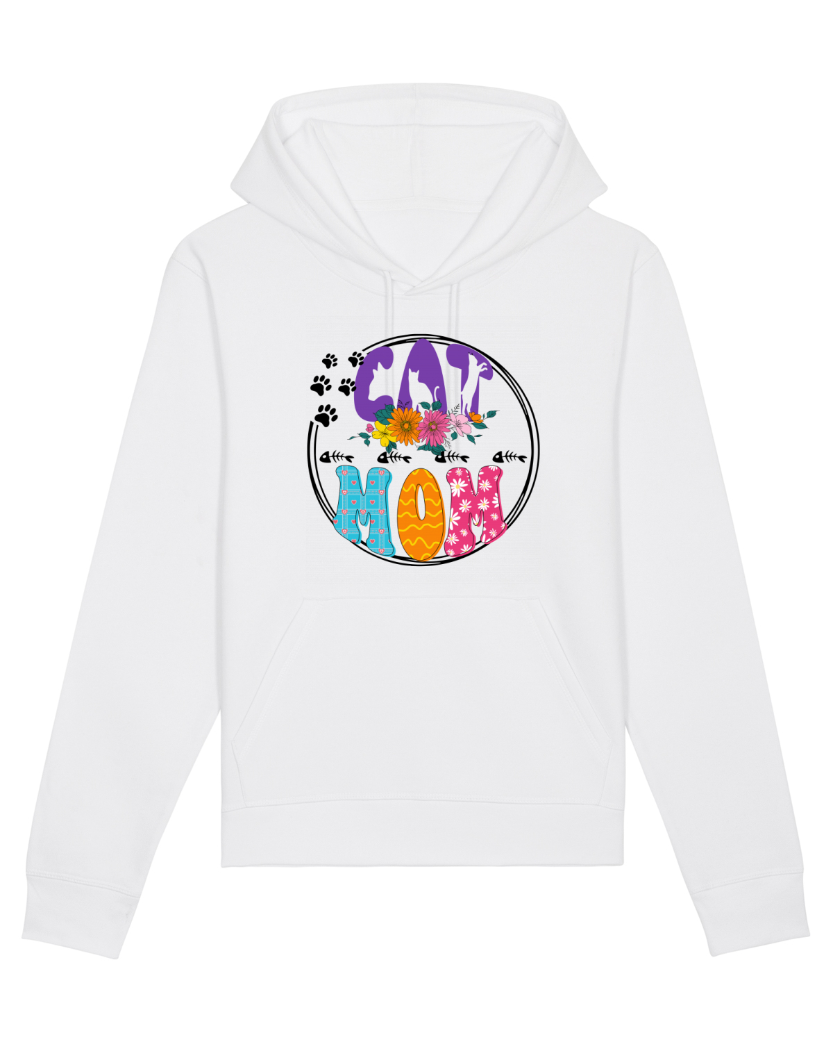 Hanorac Unisex Drummer White