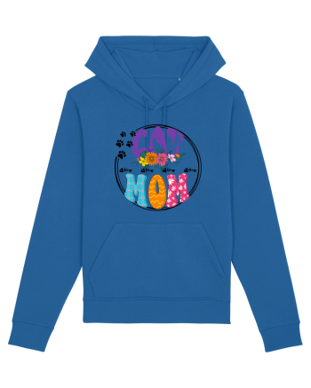Cat Mom Royal Blue