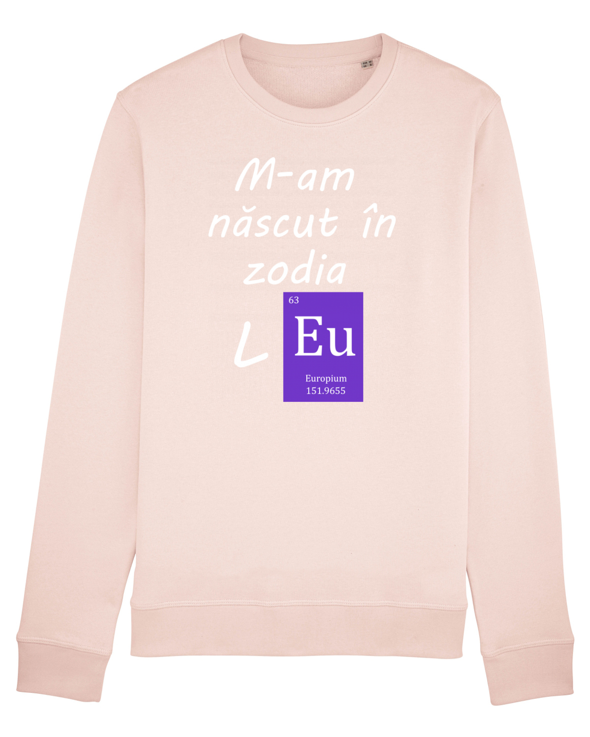 Bluză mânecă lungă Unisex Rise Candy Pink