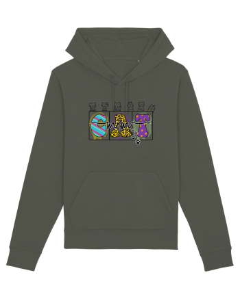 Cute Cat Mom Khaki