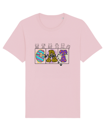 Cute Cat Mom Cotton Pink