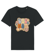 Cat Mom Hippie Tricou mânecă scurtă Unisex Rocker