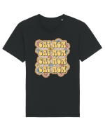 Retro Cat Mom Tricou mânecă scurtă Unisex Rocker