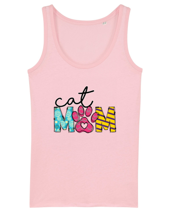 Cat Mom Cotton Pink