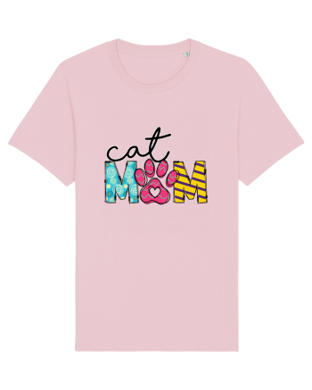 Cat Mom Cotton Pink
