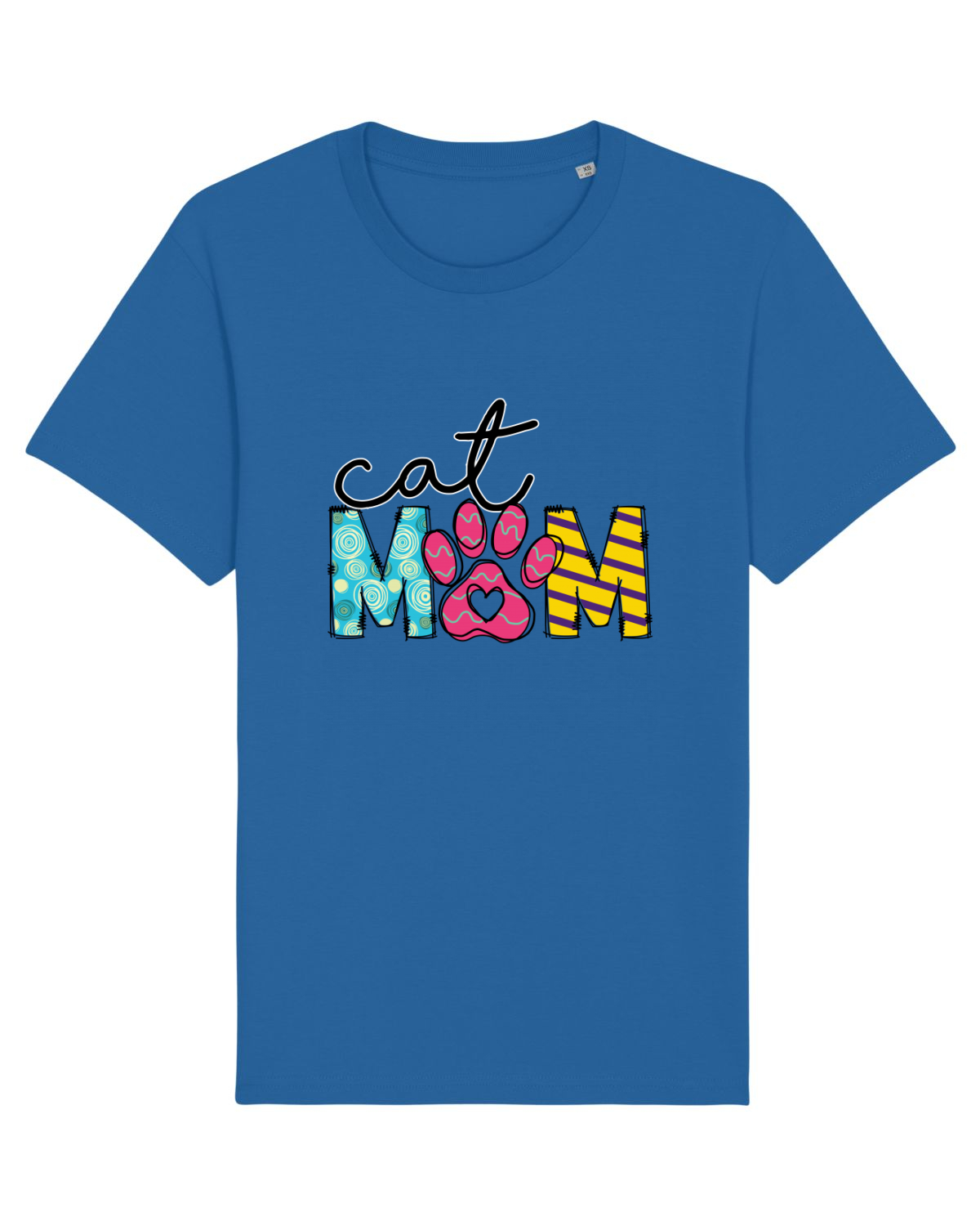 Tricou mânecă scurtă Unisex Rocker Royal Blue