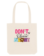 Don't stress meowt Sacoșă textilă