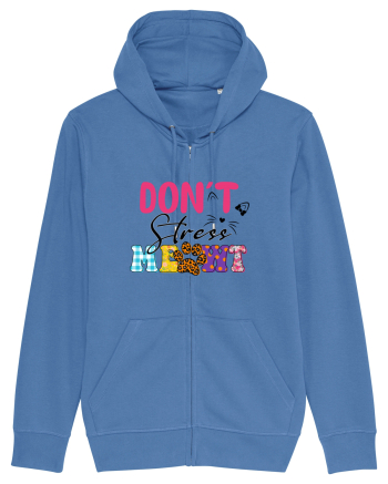 Don't stress meowt Bright Blue
