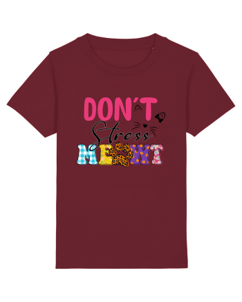 Don't stress meowt Burgundy
