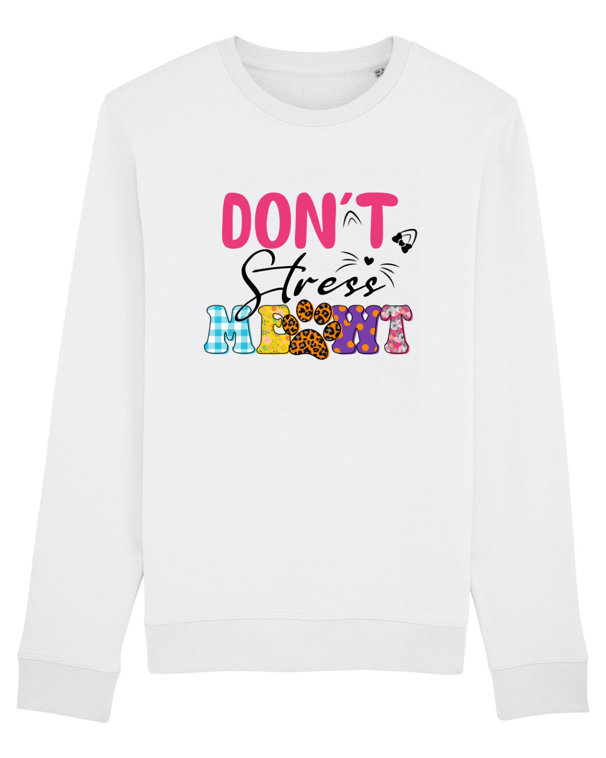 Bluză mânecă lungă Unisex Rise White