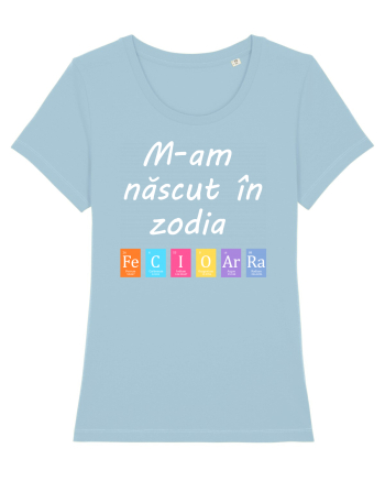 M-am născut în zodia Fecioară Sky Blue