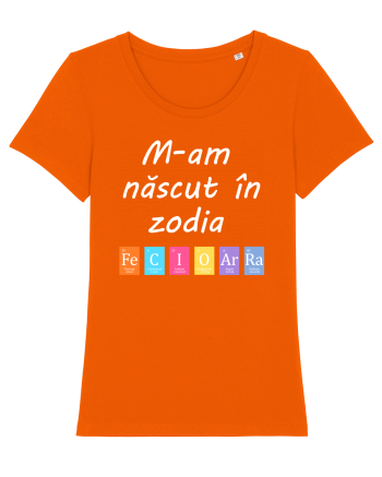M-am născut în zodia Fecioară Bright Orange