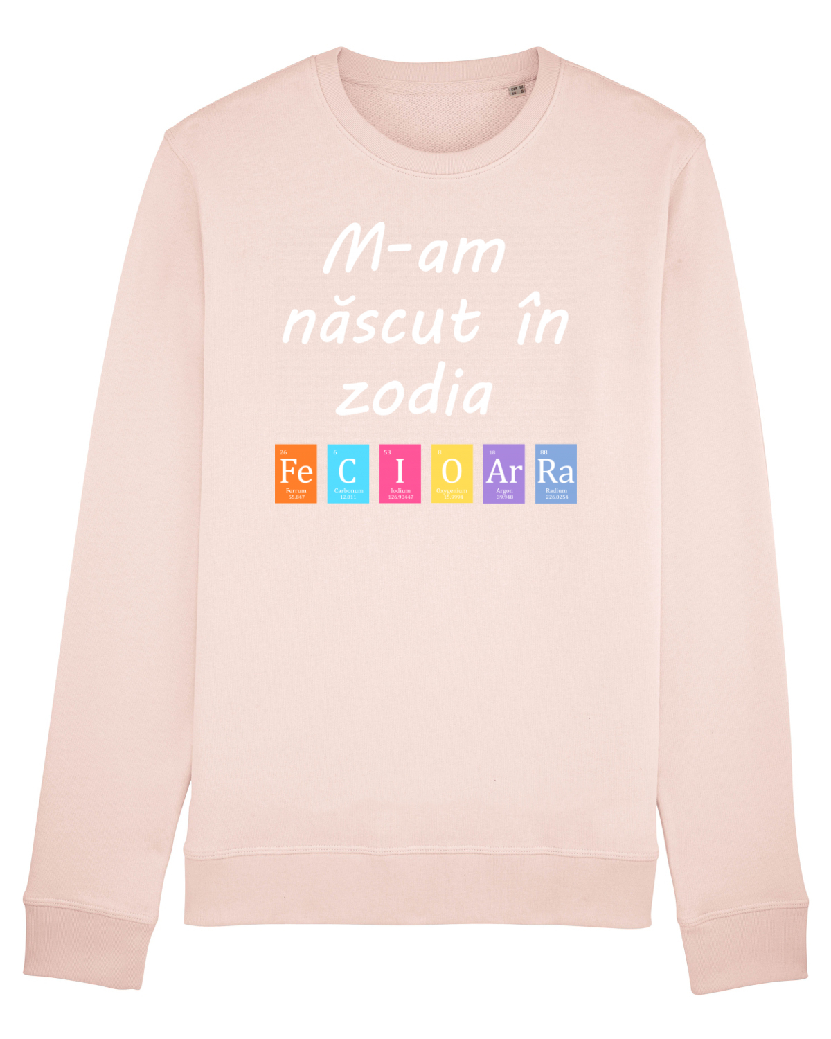 Bluză mânecă lungă Unisex Rise Candy Pink