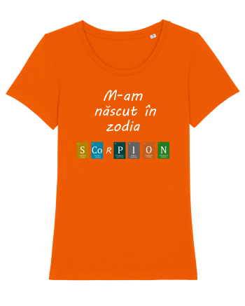 M-am născut în zodia Scorpion Bright Orange
