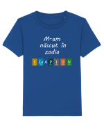 M-am născut în zodia Scorpion Tricou mânecă scurtă  Copii Mini Creator