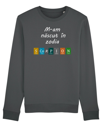 M-am născut în zodia Scorpion Anthracite