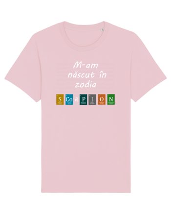 M-am născut în zodia Scorpion Cotton Pink