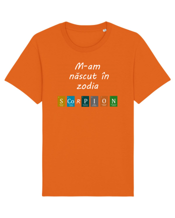 M-am născut în zodia Scorpion Bright Orange