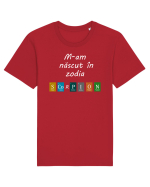 M-am născut în zodia Scorpion Tricou mânecă scurtă Unisex Rocker