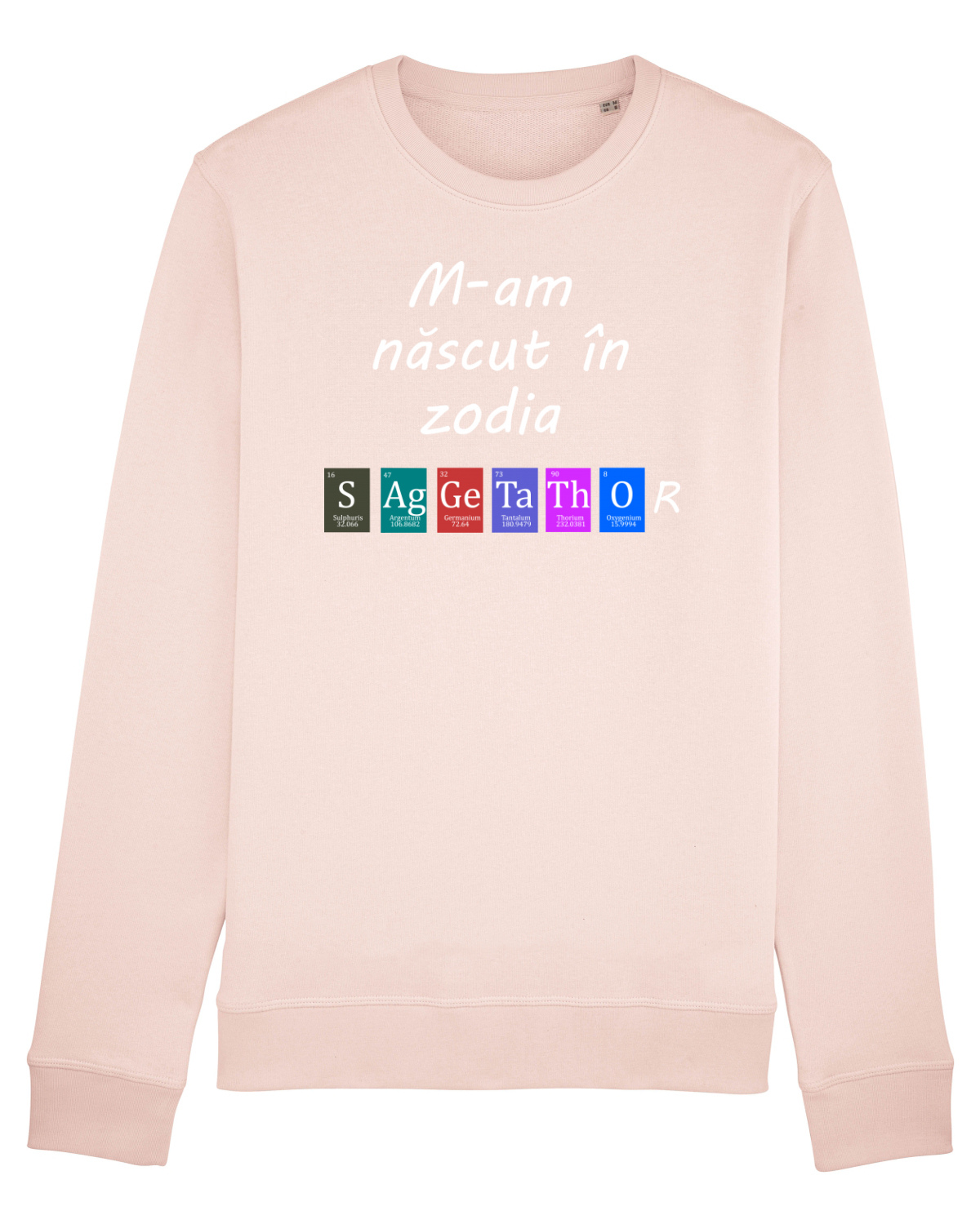 Bluză mânecă lungă Unisex Rise Candy Pink