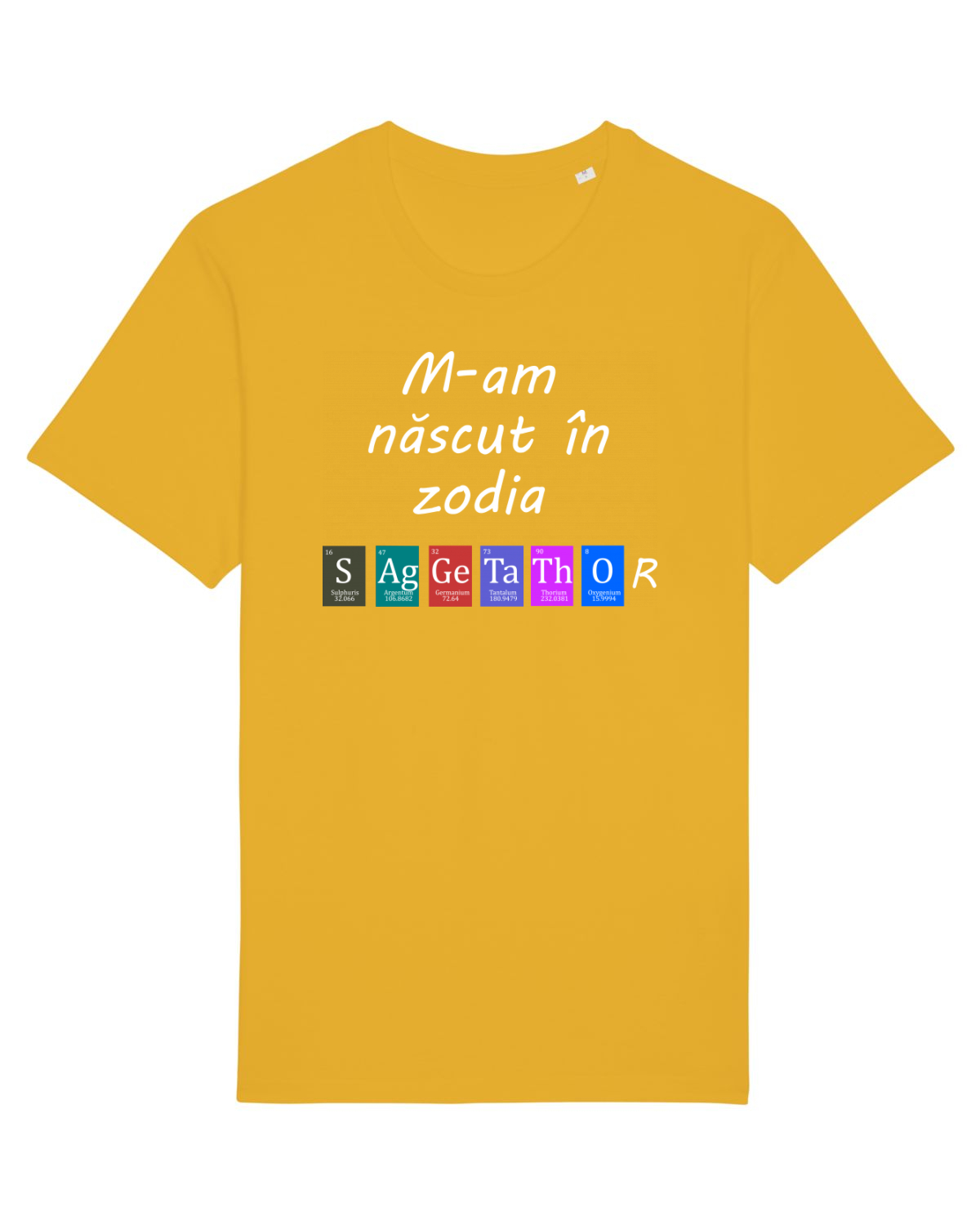 Tricou mânecă scurtă Unisex Rocker Spectra Yellow