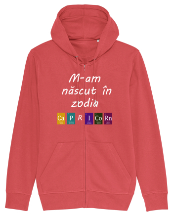 M-am născut în zodia Capricorn Carmine Red