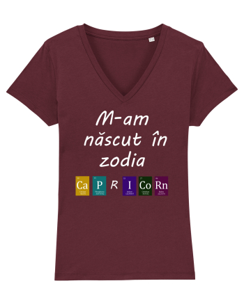M-am născut în zodia Capricorn Burgundy
