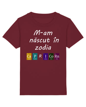 M-am născut în zodia Capricorn Burgundy